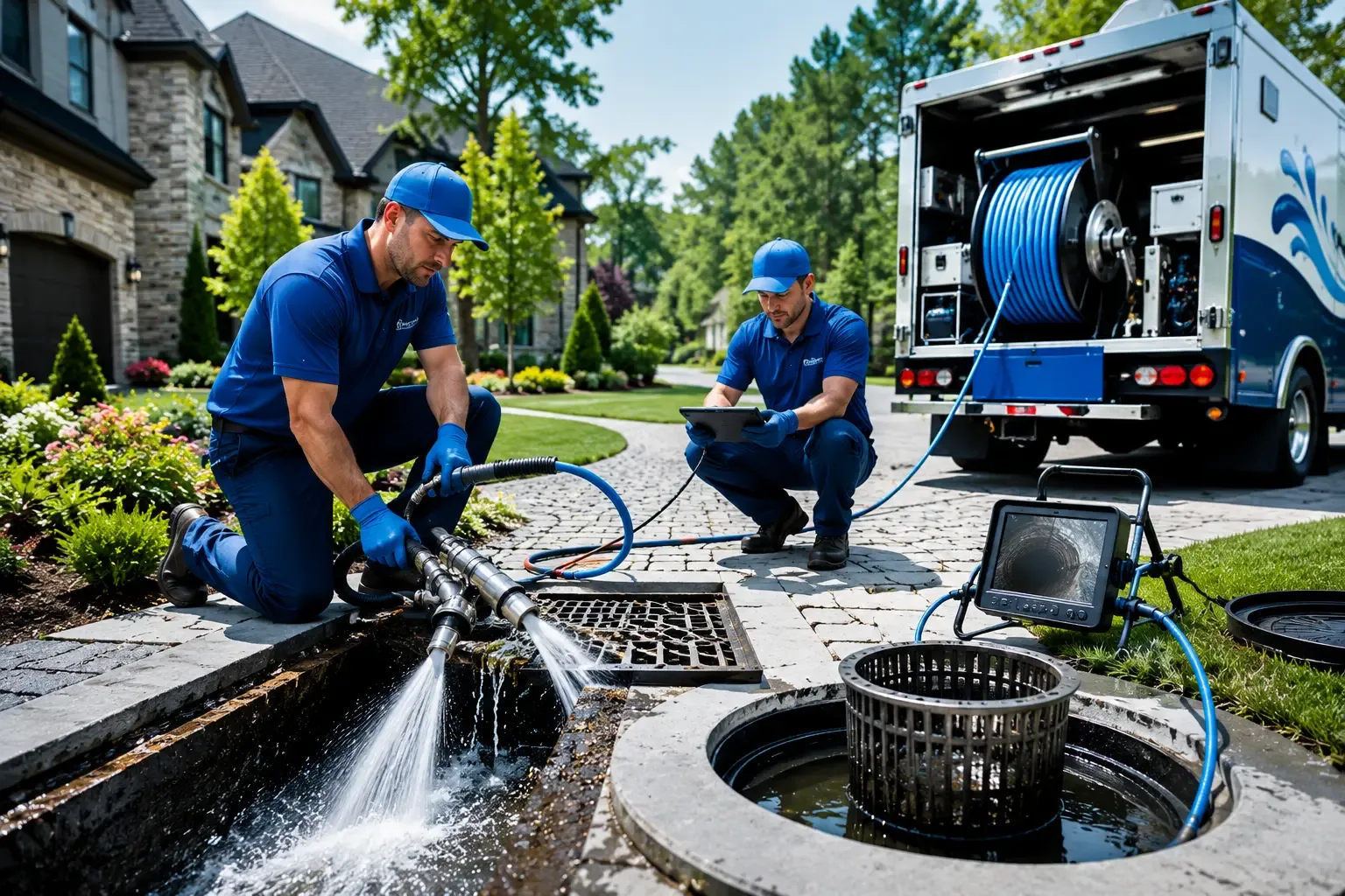 Local outdoor drain cleaning professionals in Hicksville, OH