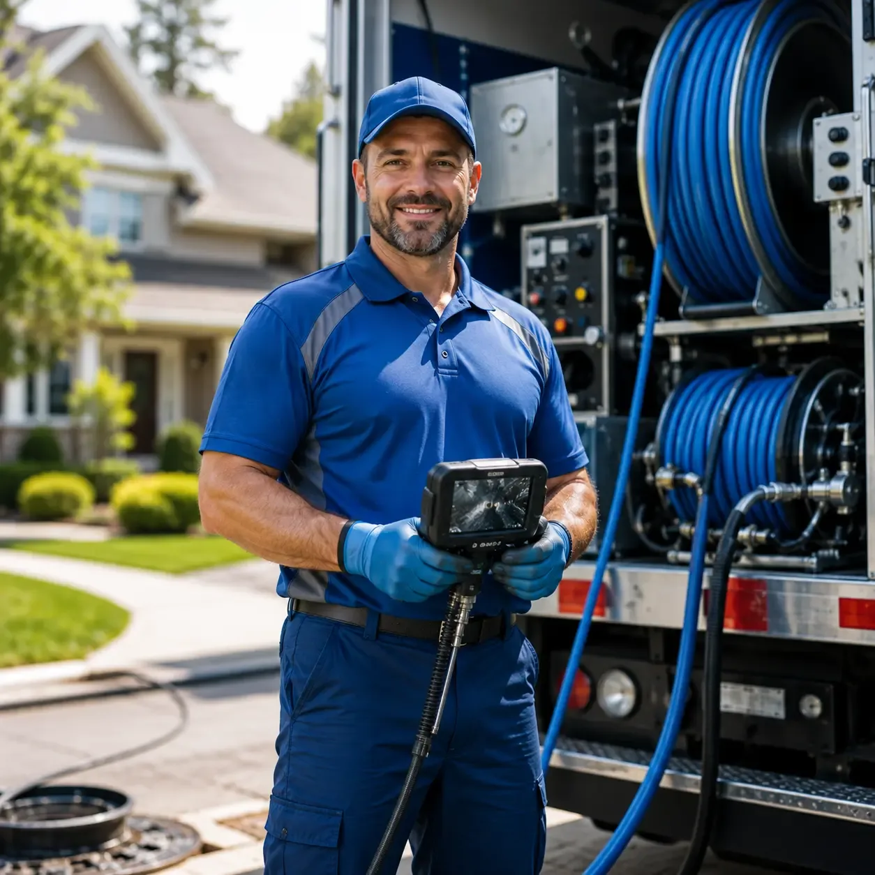 Local outdoor drain cleaning specialists in Hicksville, OH